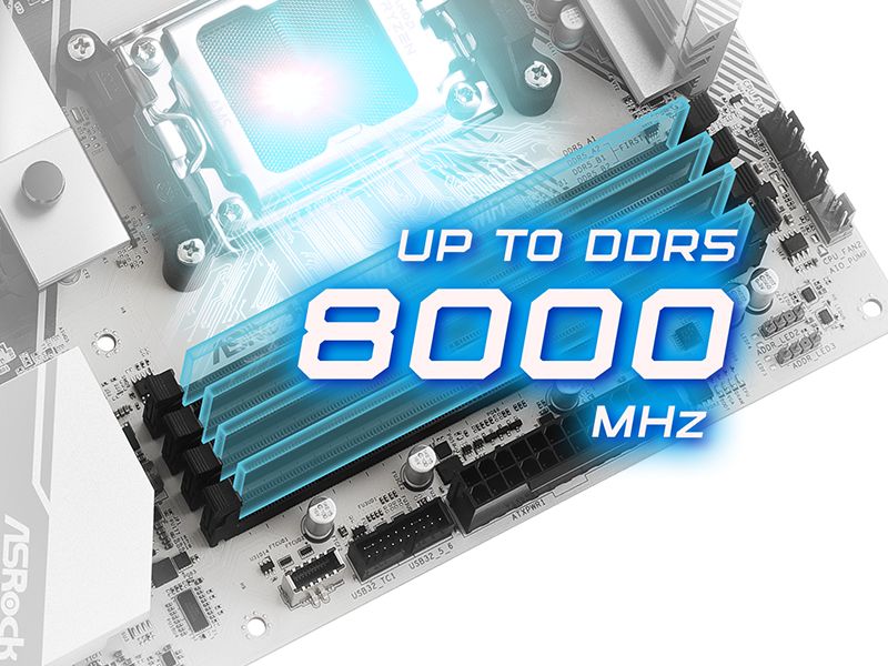 DDR5 EXPO és XMP támogatás